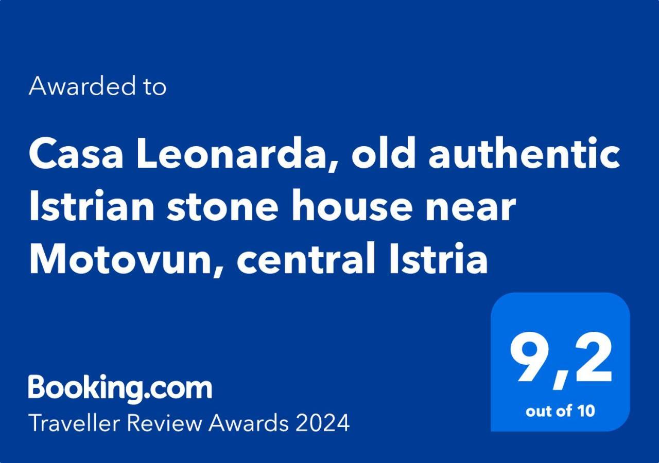 Casa Leonarda, old authentic Istrian stone house near Motovun, central Istria Zamask Esterno foto